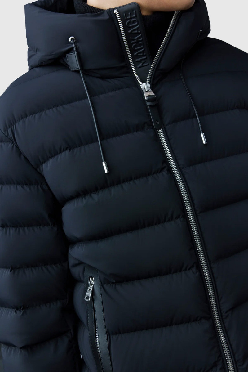 JACK-Z Agile-360 stretch light down jacket with hood 5