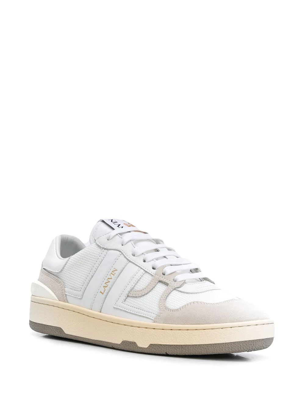 Clay leather low-top sneakers - 2