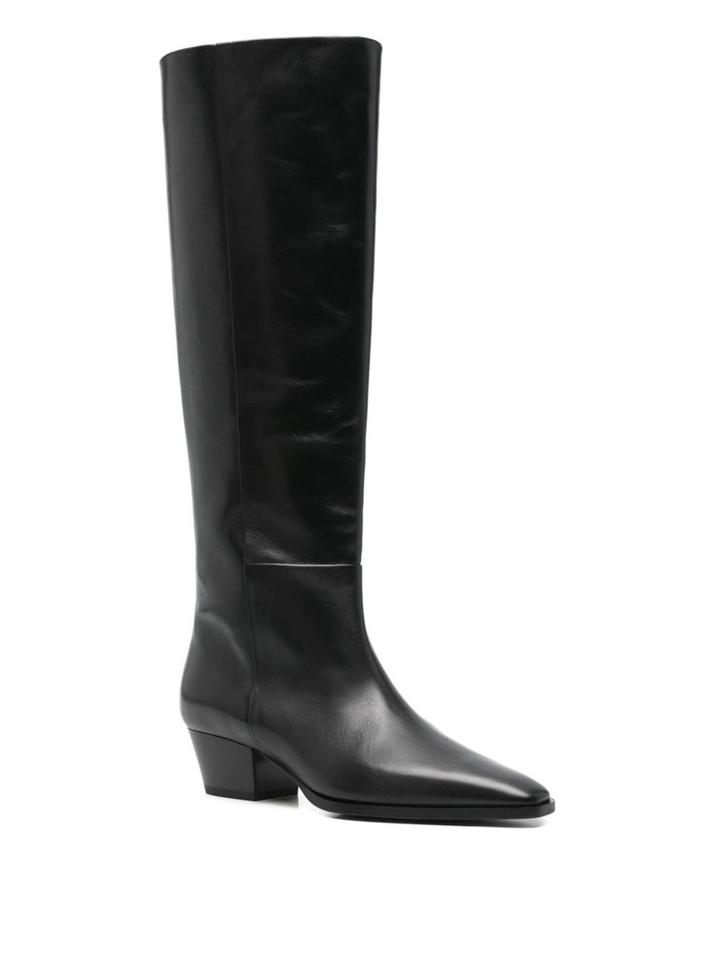 Aeyde 40mm Medea leather boots outlook