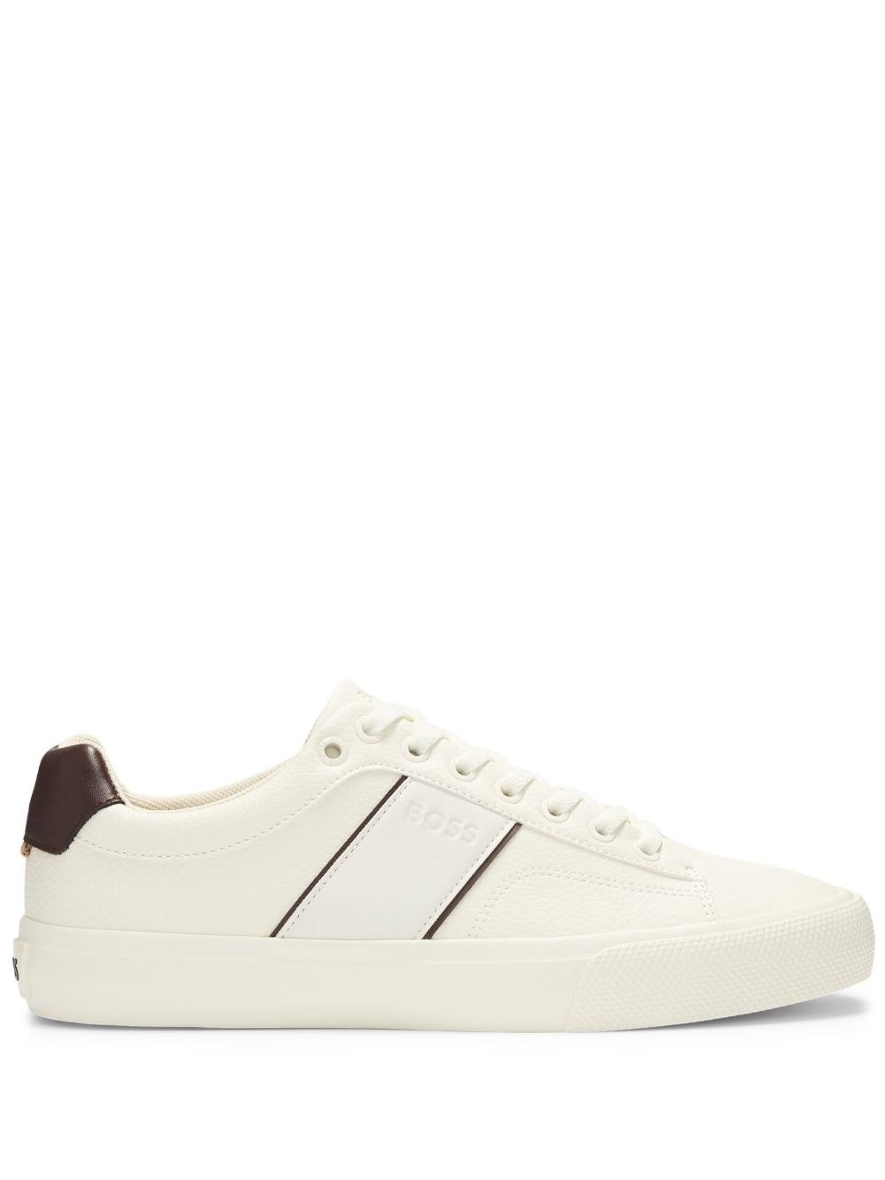 logo-debossed sneakers - 1