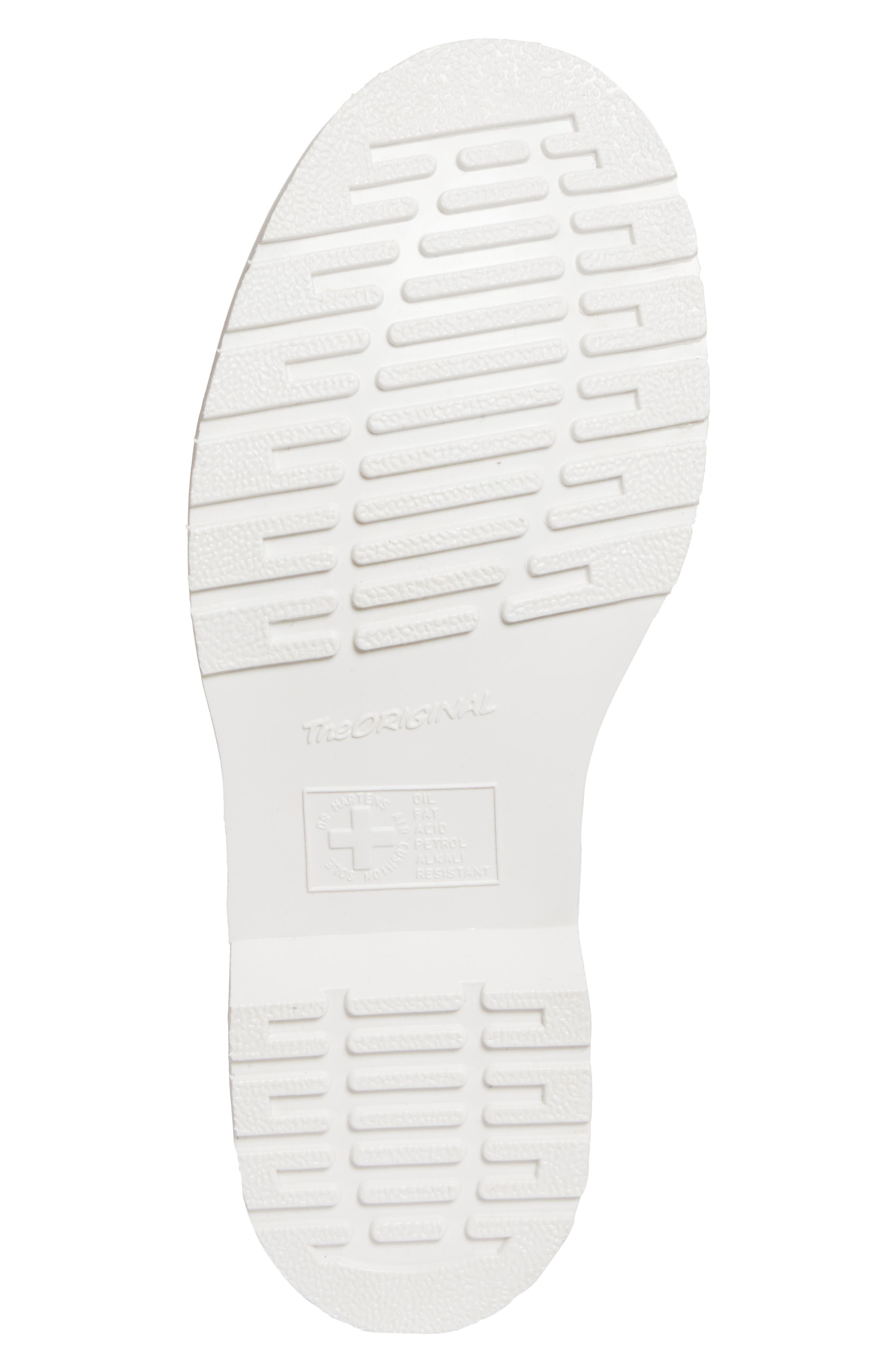 MM6 Maison Margiela x Dr. Martens 1460 Lace-Up Boot in Vintage Smooth/White Virginia at Nordstrom - 6