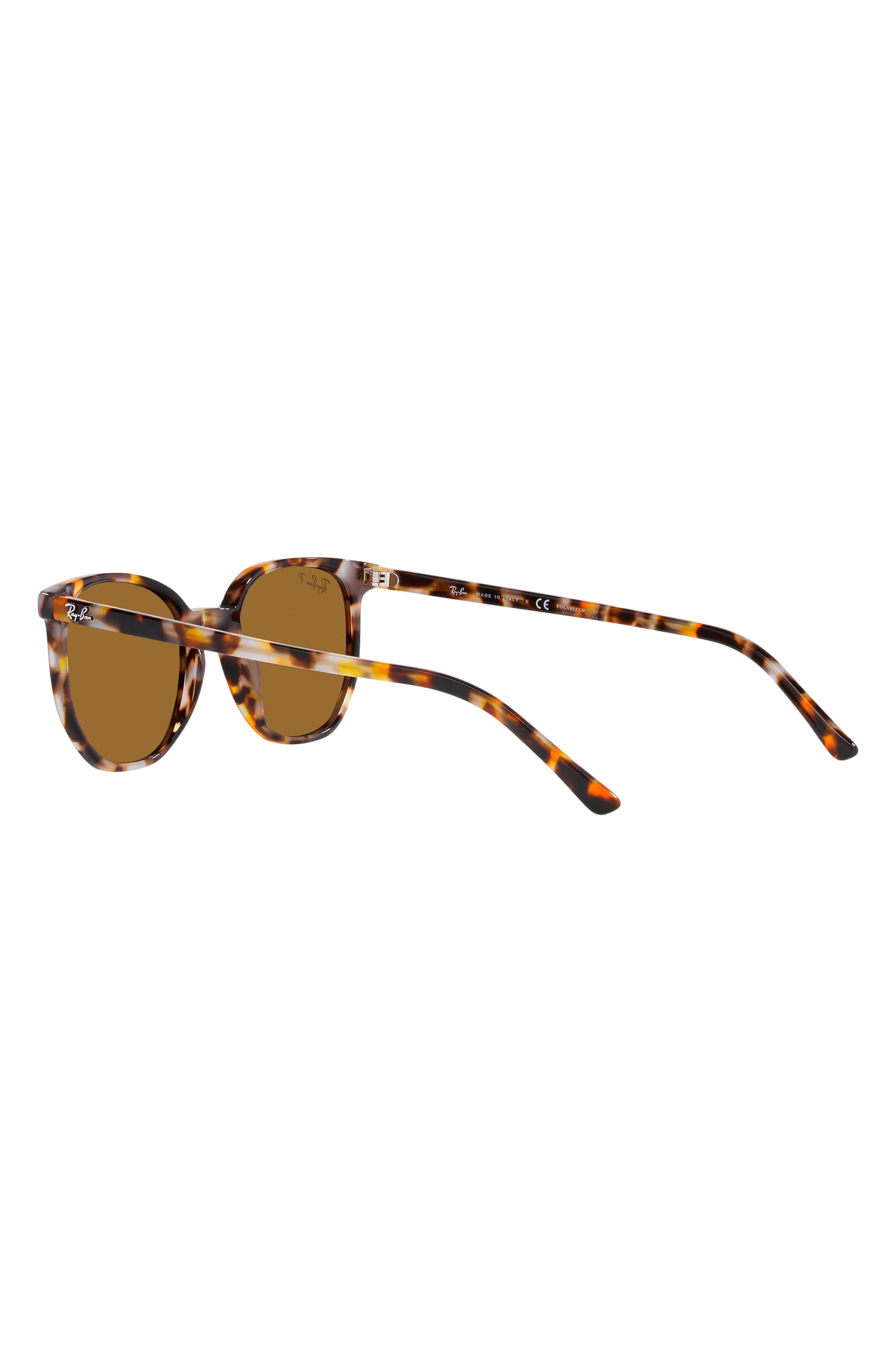 Ray-Ban Elliot 52mm Polarized Square Sunglasses in Brown Havana at Nordstrom - 6