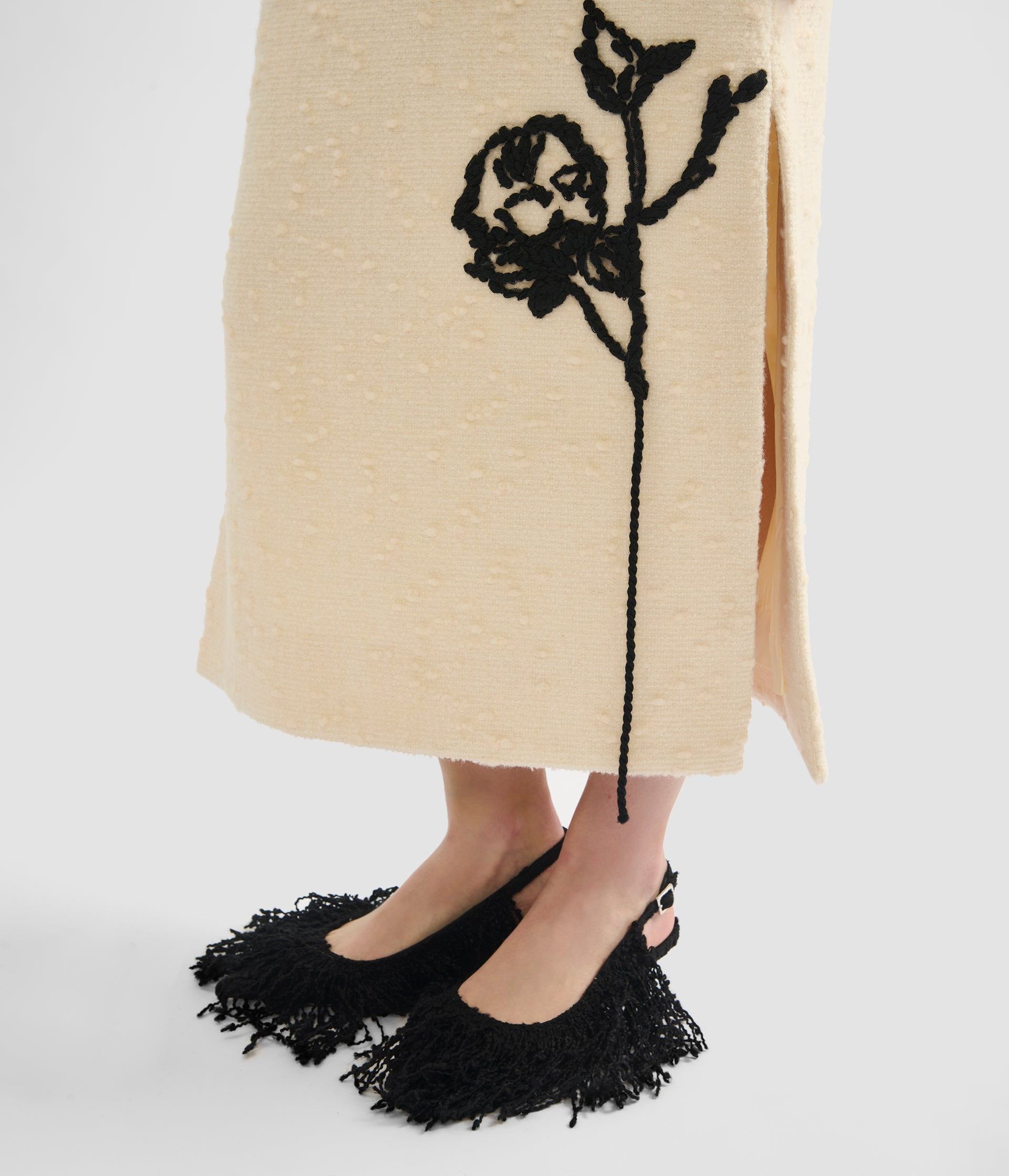 PENCIL MIDI SKIRT - 4