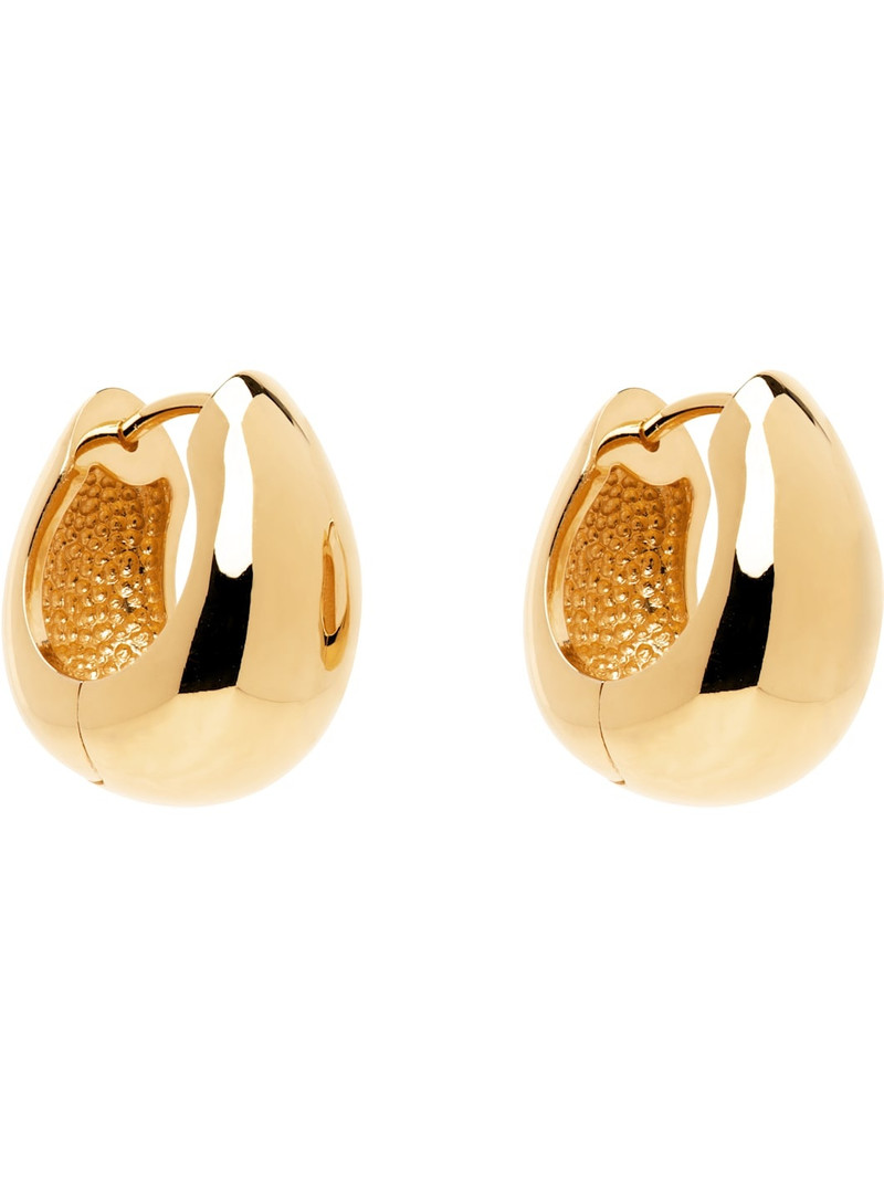 Sophie Buhai Gold Hinged Hoop Earrings outlook