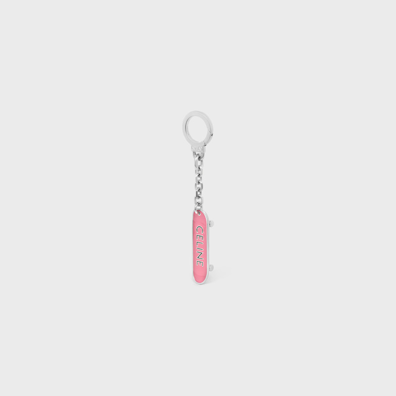CELINE CELINE SKATEBOARD CHARM in Brass and Enamel outlook