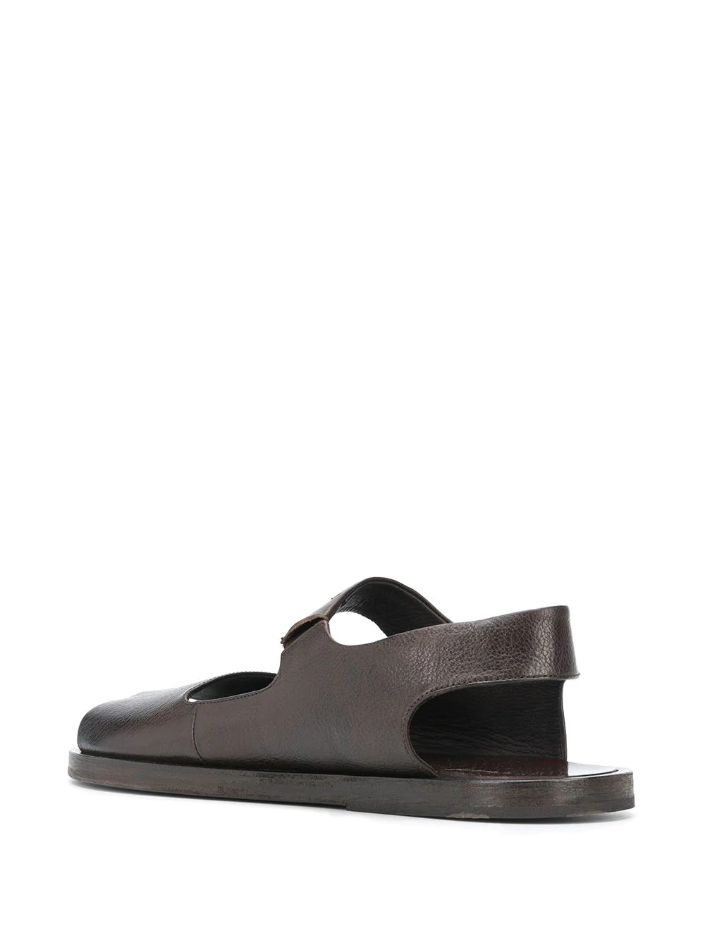 flat touch-strap sandals - 3