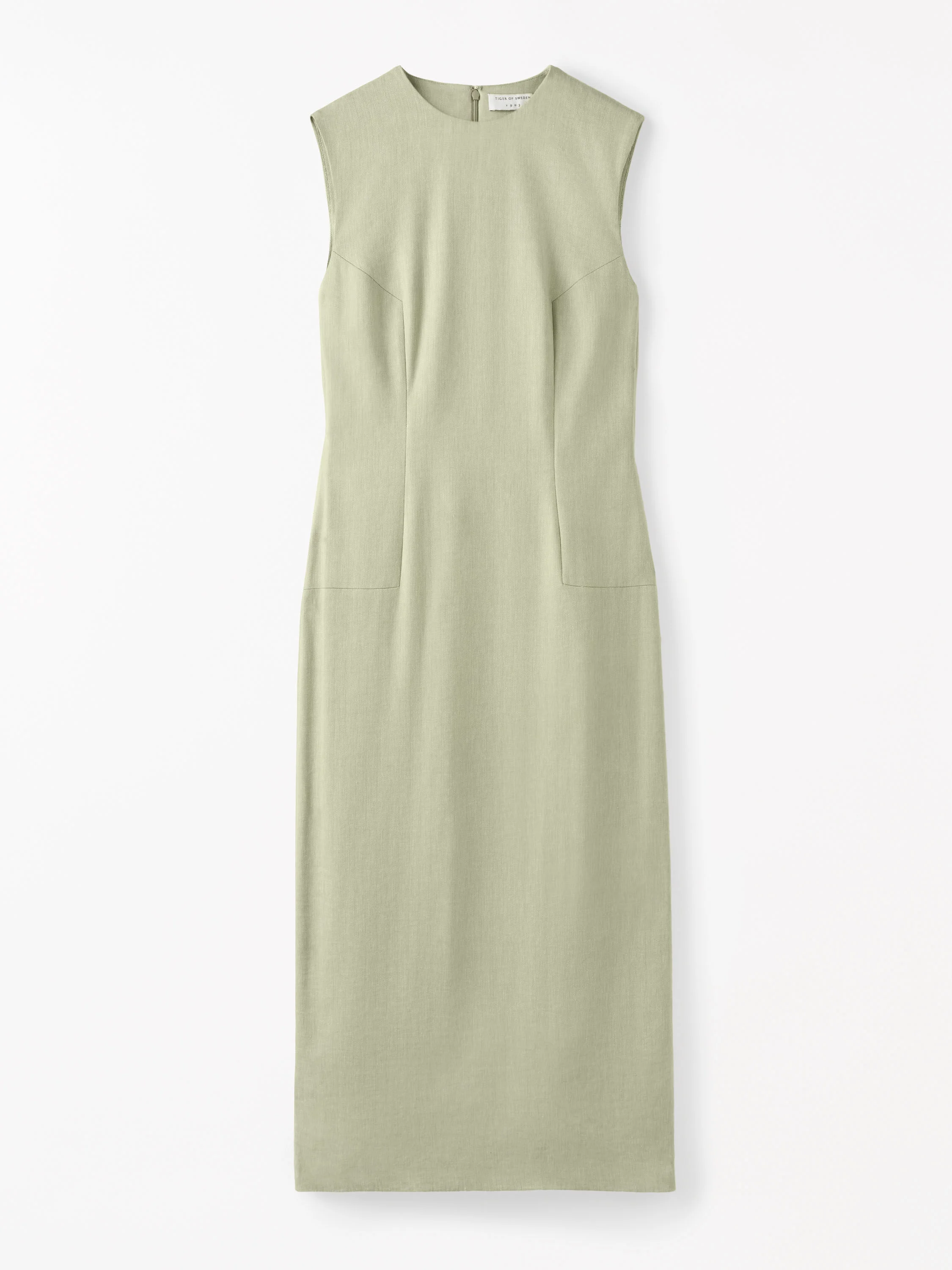 Abbey Slim-Fit Linen Dress - 1