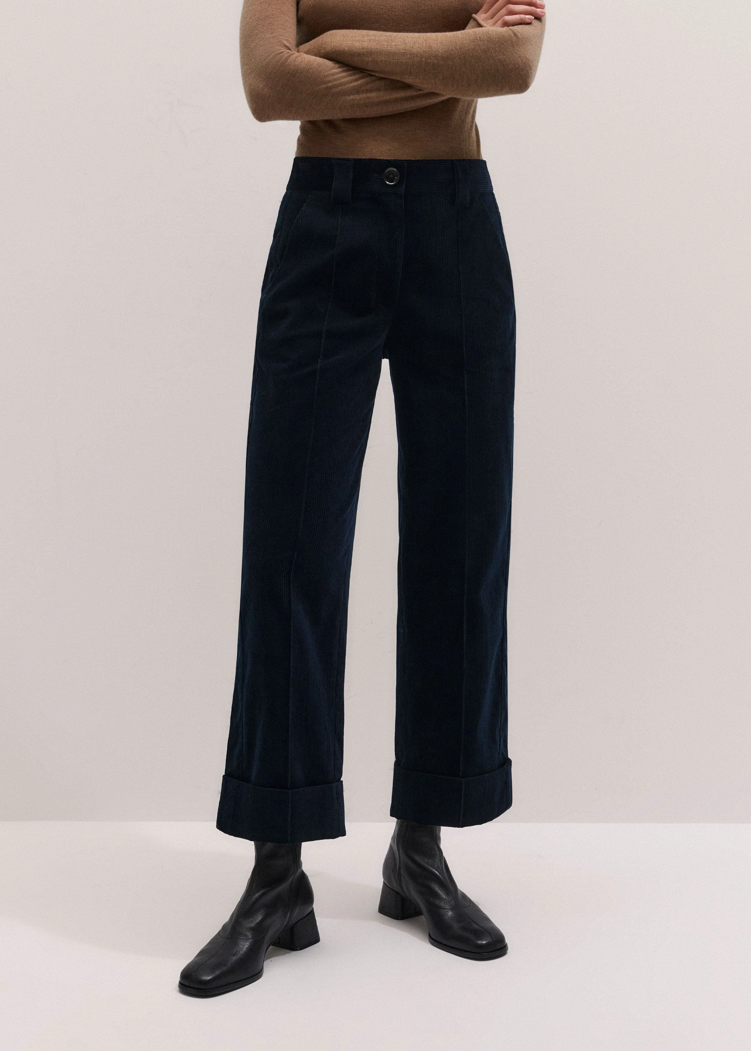 Straight Crop Pant - 1
