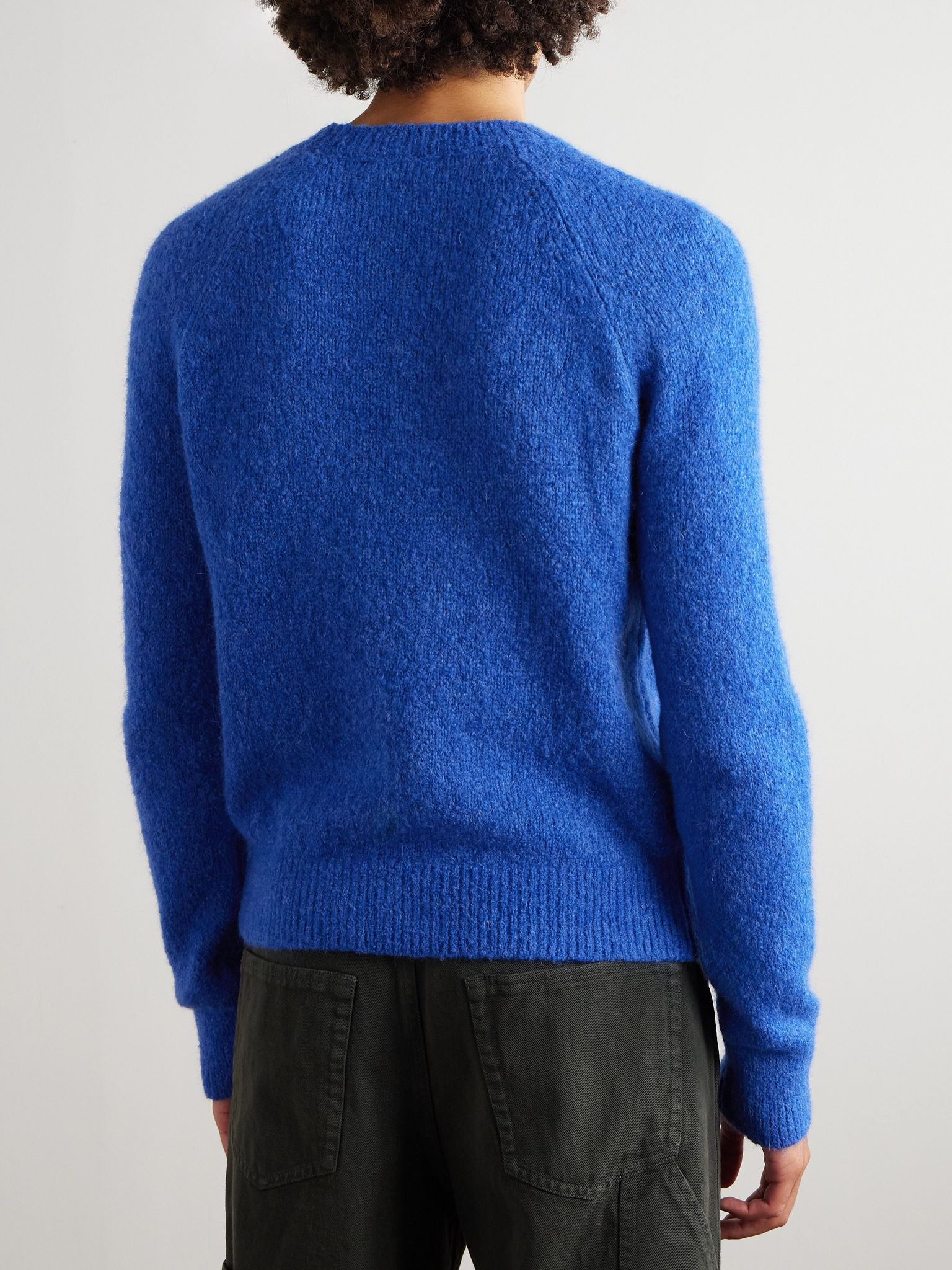 Alpaca-Blend Sweater Blue - 3