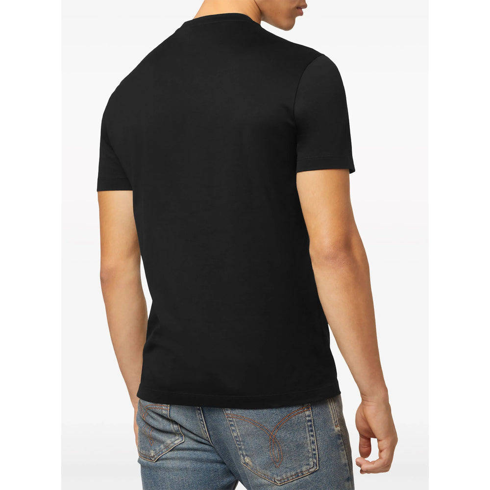 Versace Black T-Shirts & Vests - T-Shirts Men - 3