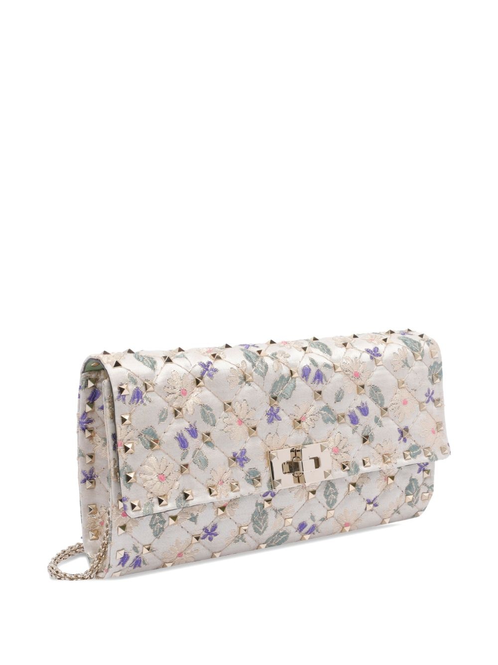 quilted floral-print crossbody bag - 3