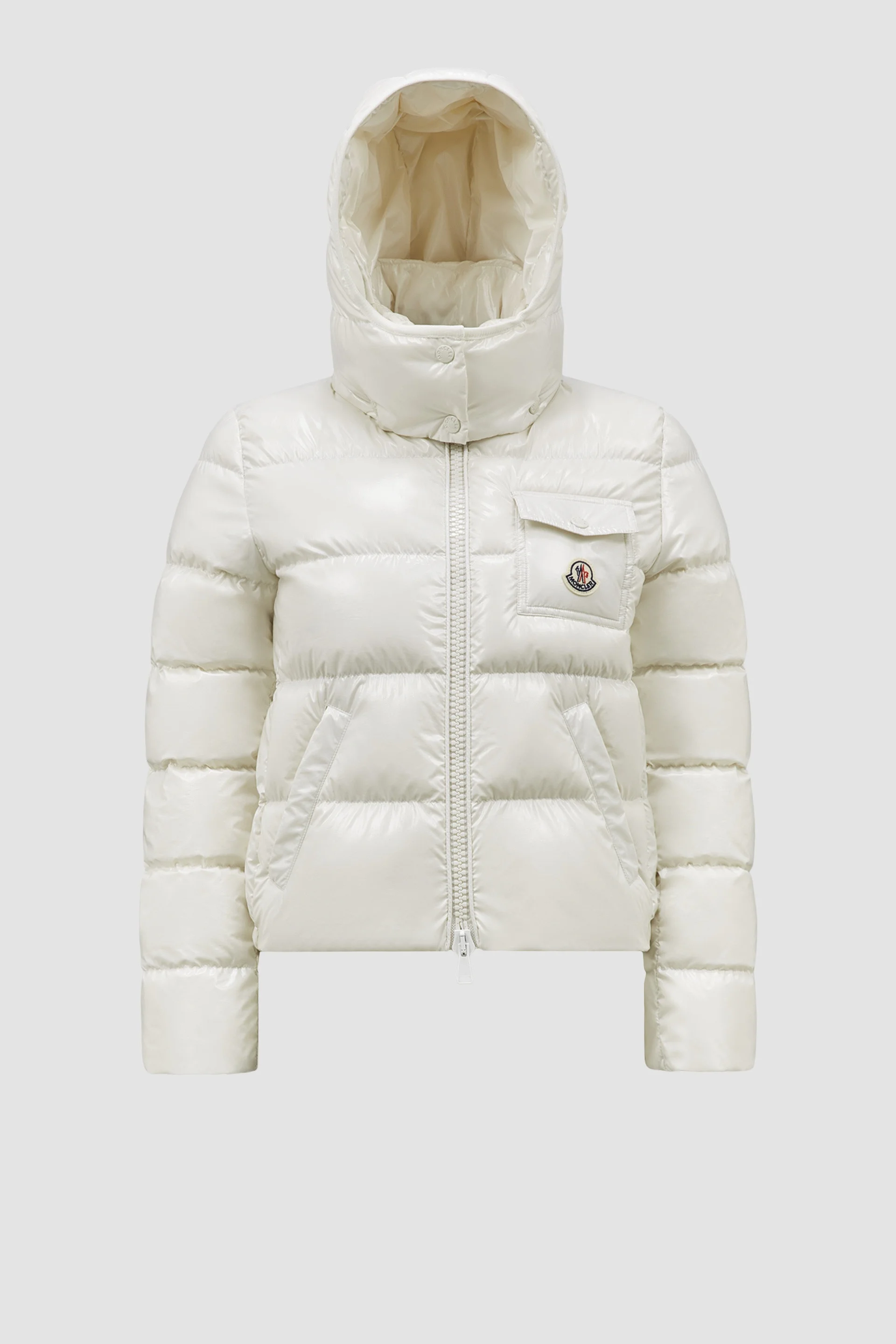 Andro Hooded Short Down Jacket - 1