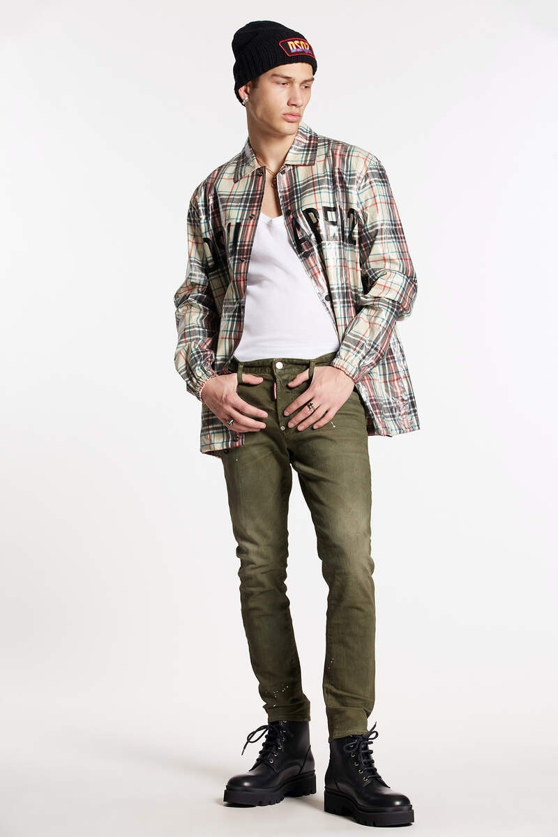 GARMENT DYED SKATER JEANS 1