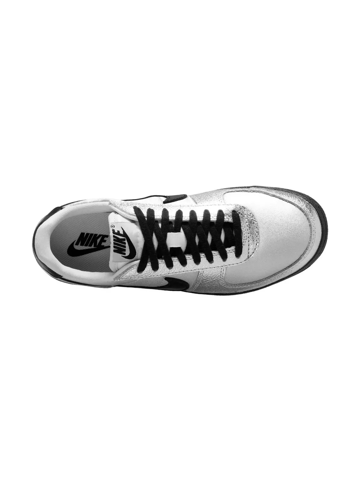 Field General "Metallic Silver/Black" Women's Shoe - 8