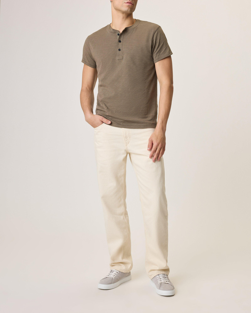 rb 4 Straight Fit Jeans Authentic Rigid in Ecru 1