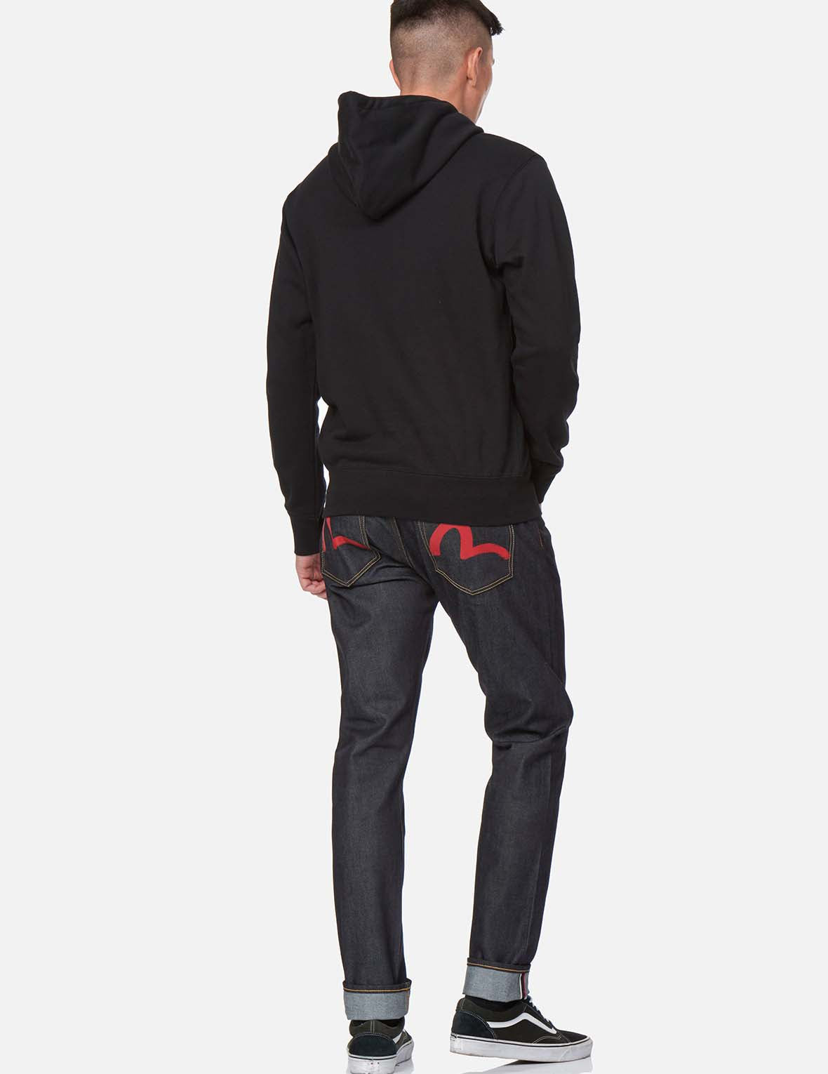 SEAGULL PRINT HOODED SWEATSHIRT - 4