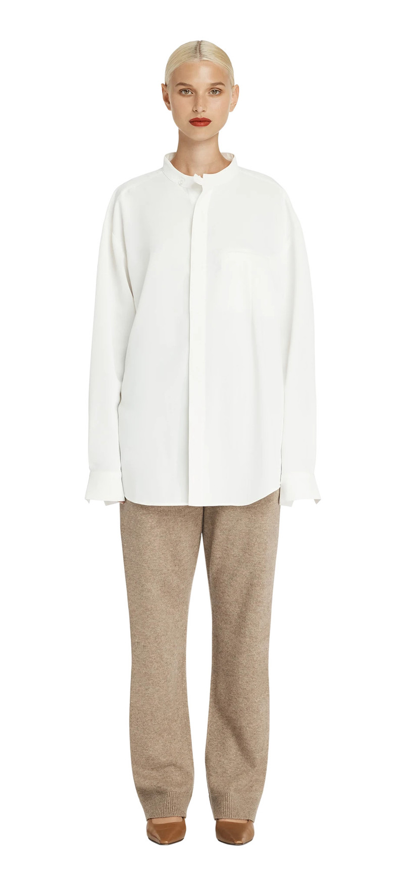 MAO DART SHIRT OFF-WHITE 3