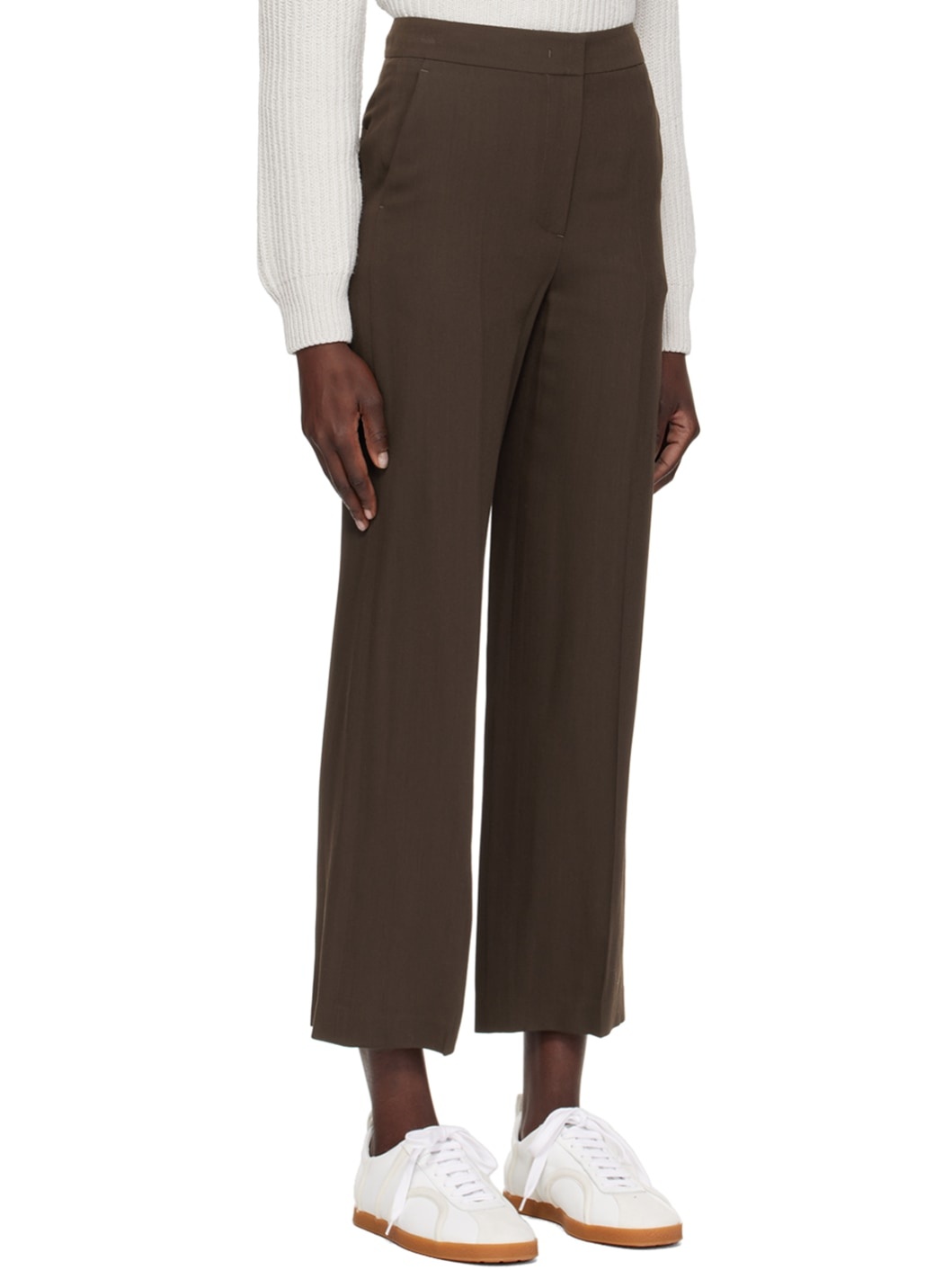 Brown Cesare Trousers - 2