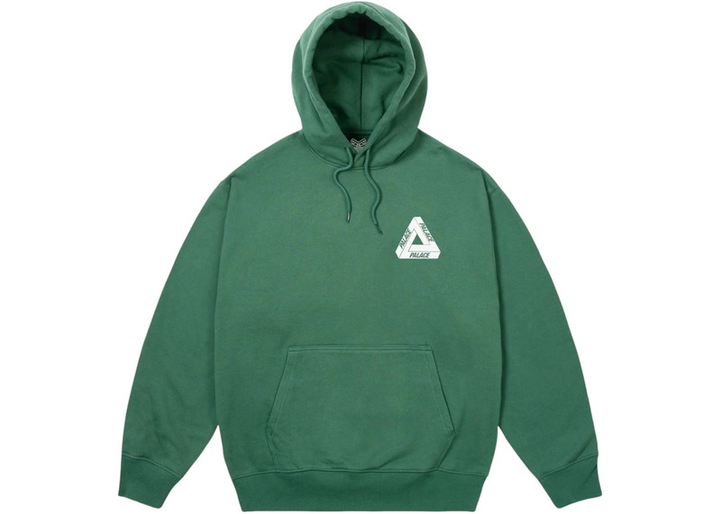 PALACE Palace Tri-Ferg Hood Racey Green outlook