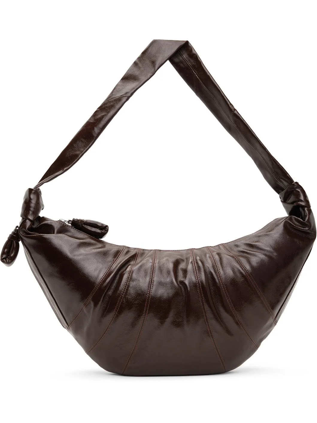 Brown Large Croissant Bag - 1