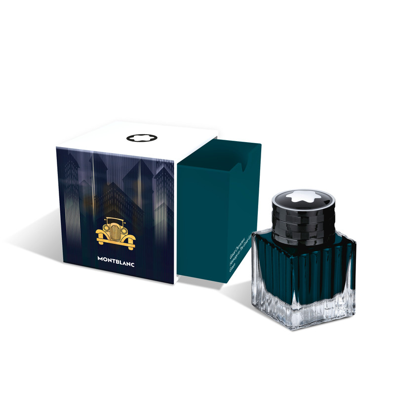 Montblanc INK BOTTLE, GREAT CHARACTERS HOMAGE TO THE GREAT GATSBY, GREEN - 50ML outlook