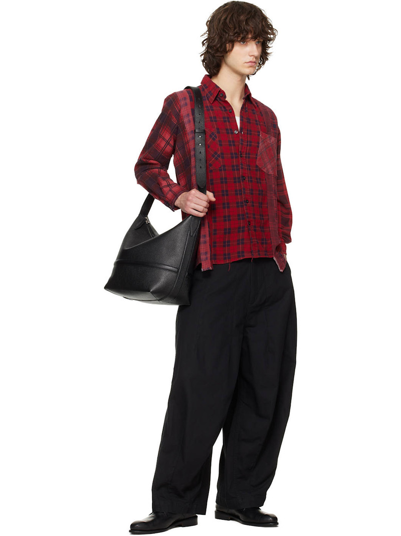 NEEDLES Black H.D. Military Trousers outlook