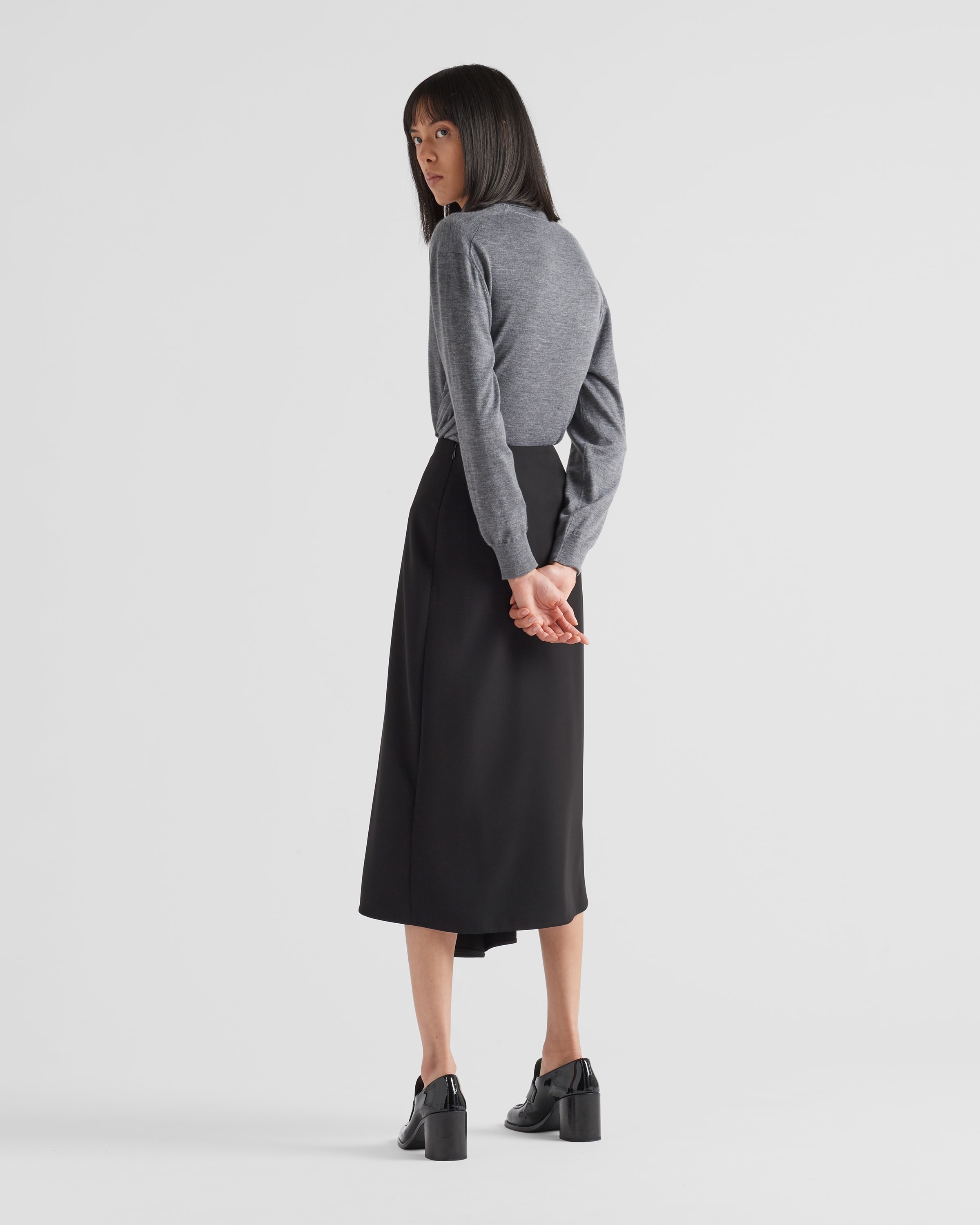Wool and cashmere cardigan - 5