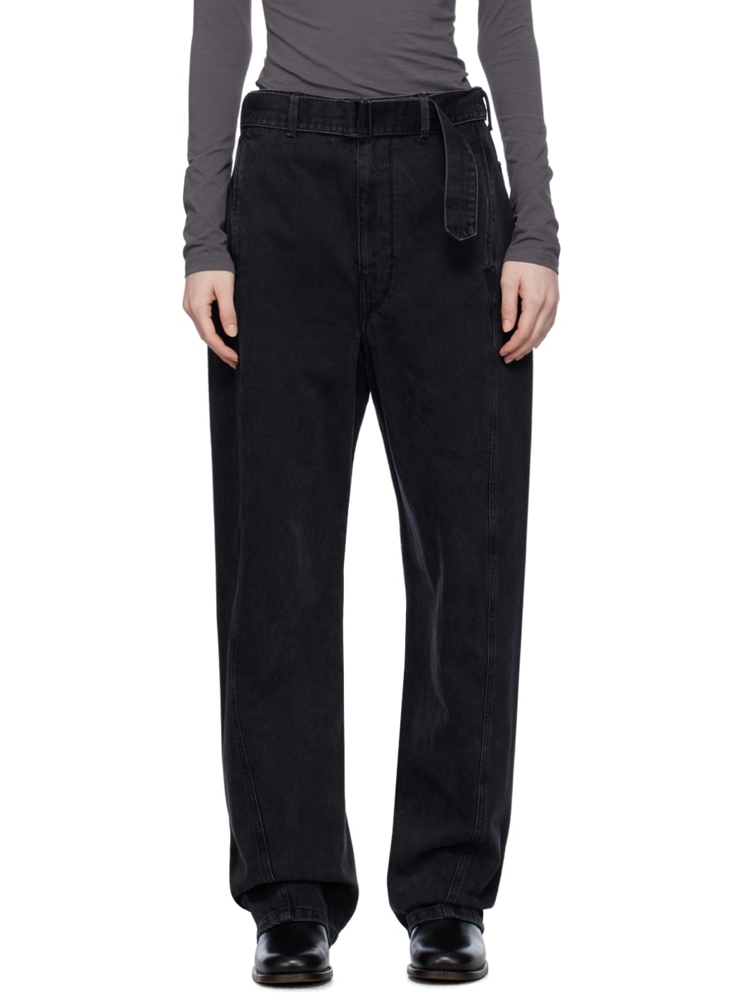 SSENSE Exclusive Black Jeans - 1