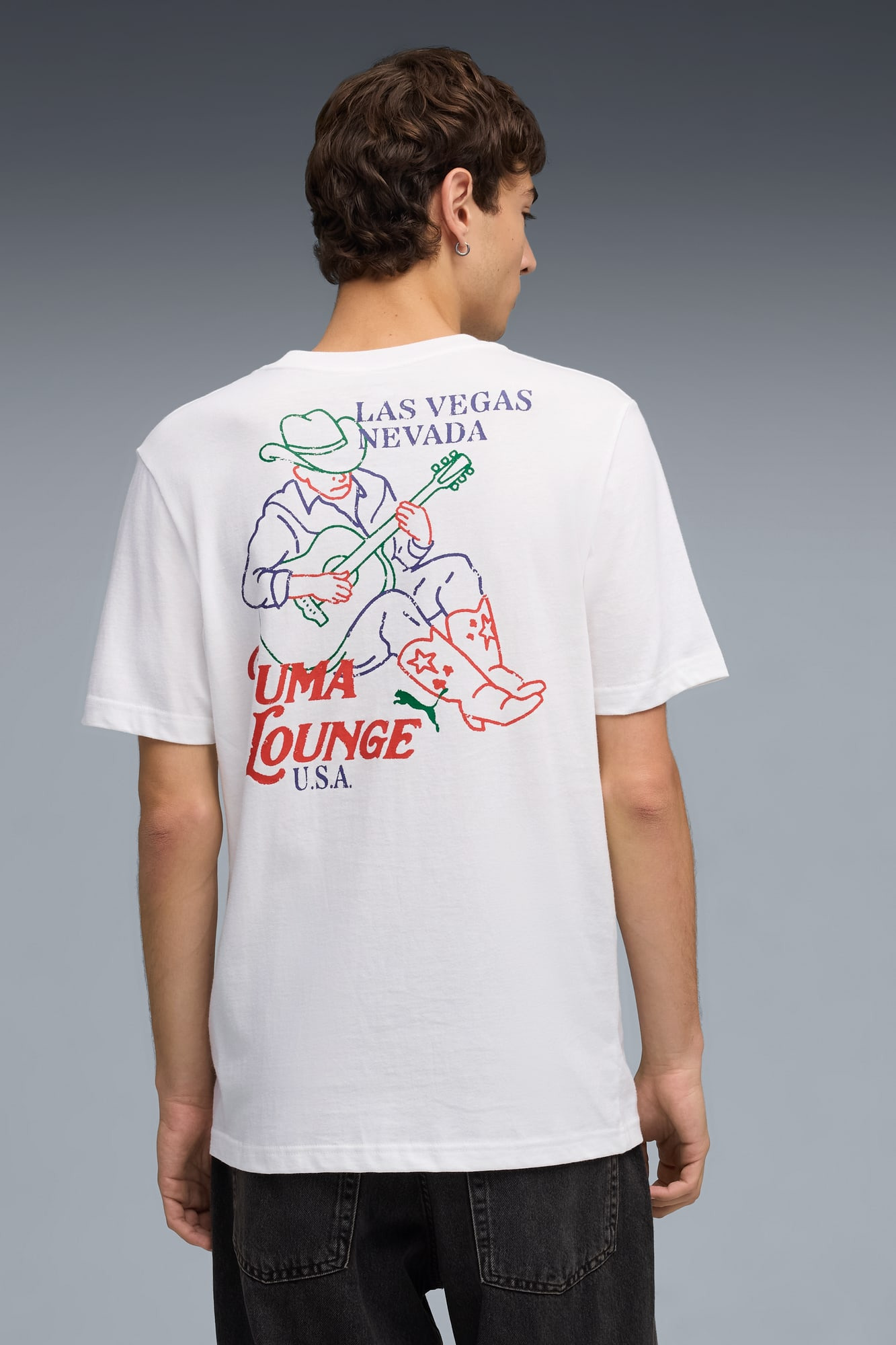 Graphics LV Cowboy Tee Men - 4