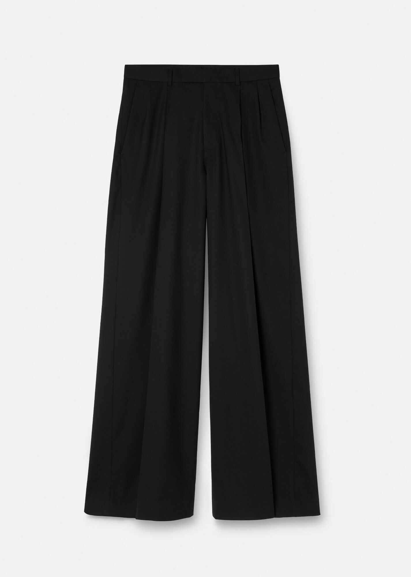 Pleated Wool Pants - 6