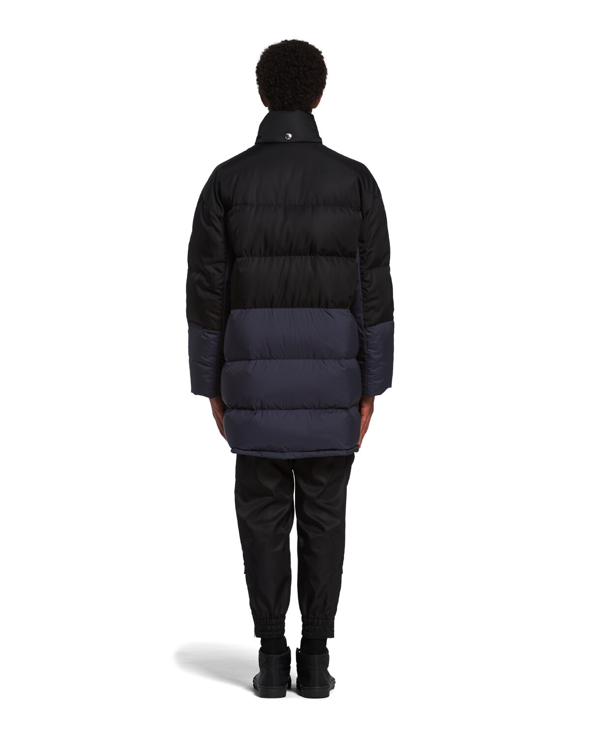 Technical fabric down coat - 4