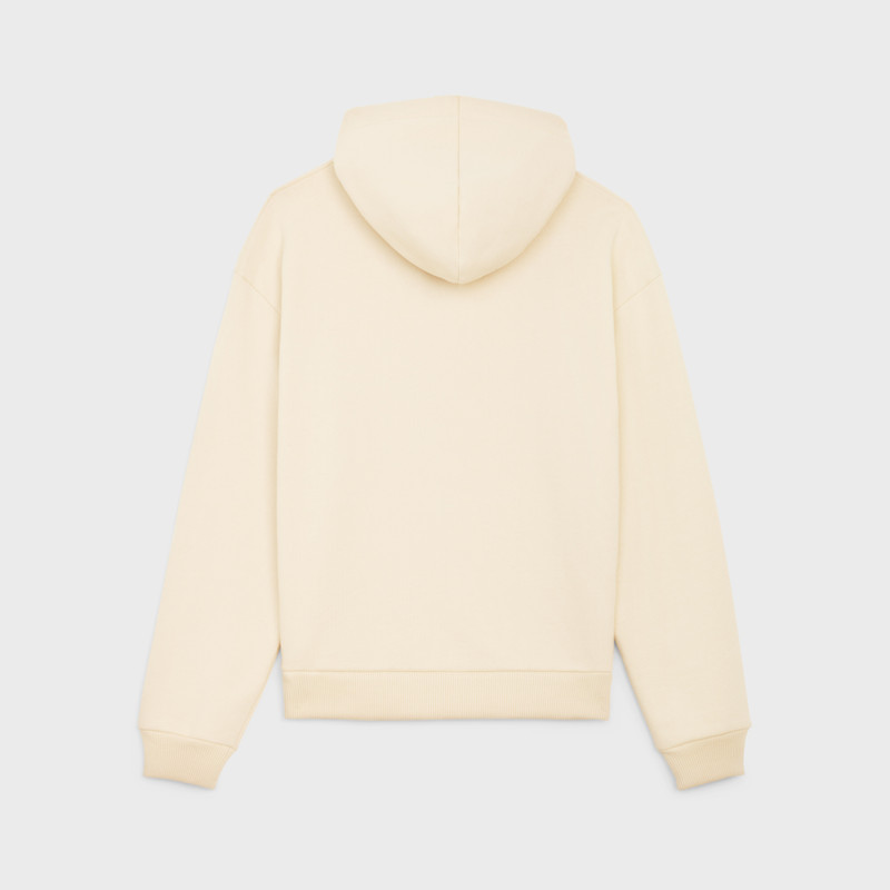 CELINE CELINE HOODIE IN COTTON FLEECE outlook