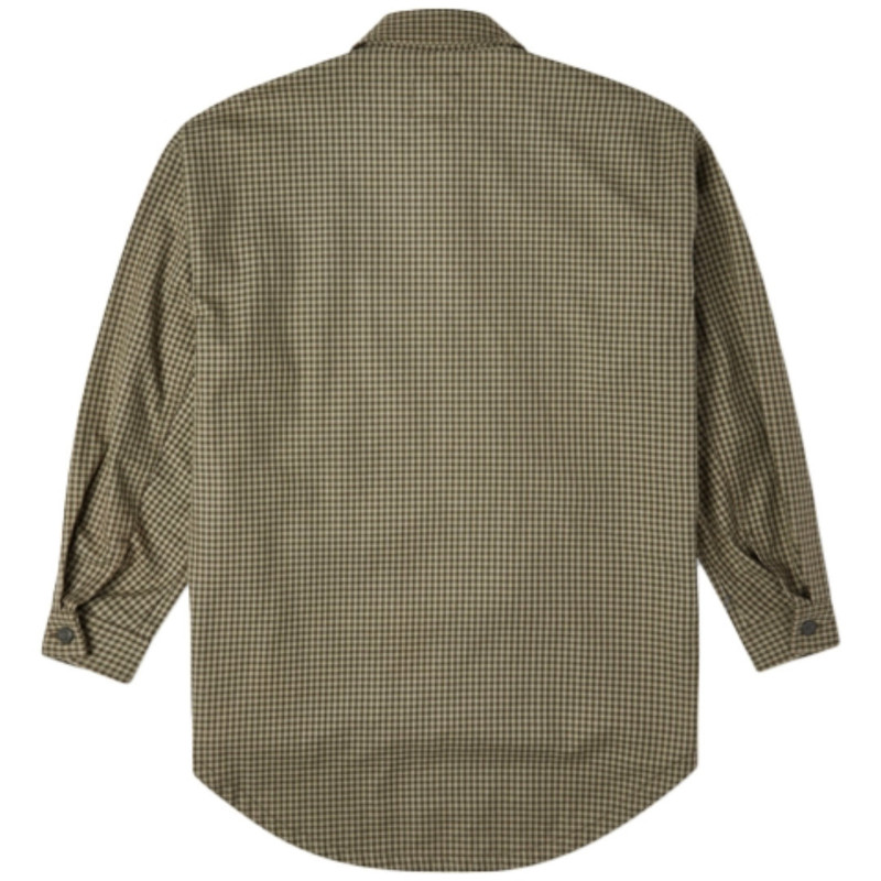 Converse (WMNS) Converse Pocket Oversized Woven Shirt 'Olive Green' 10022551-A01 outlook
