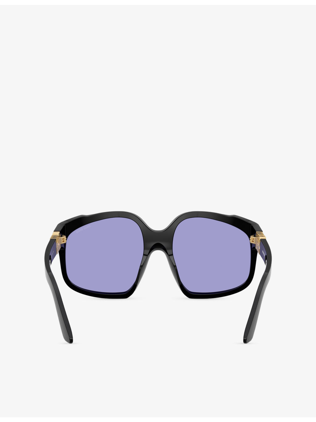 MU A07S Irregular-Frame Acetate Sunglasses - 4
