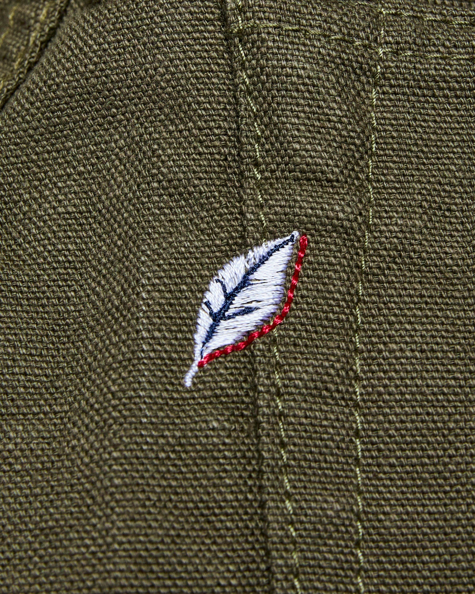 1175 "Olive" 13.5oz Duck Canvas Pants - Relaxed Tapered Fit - 3