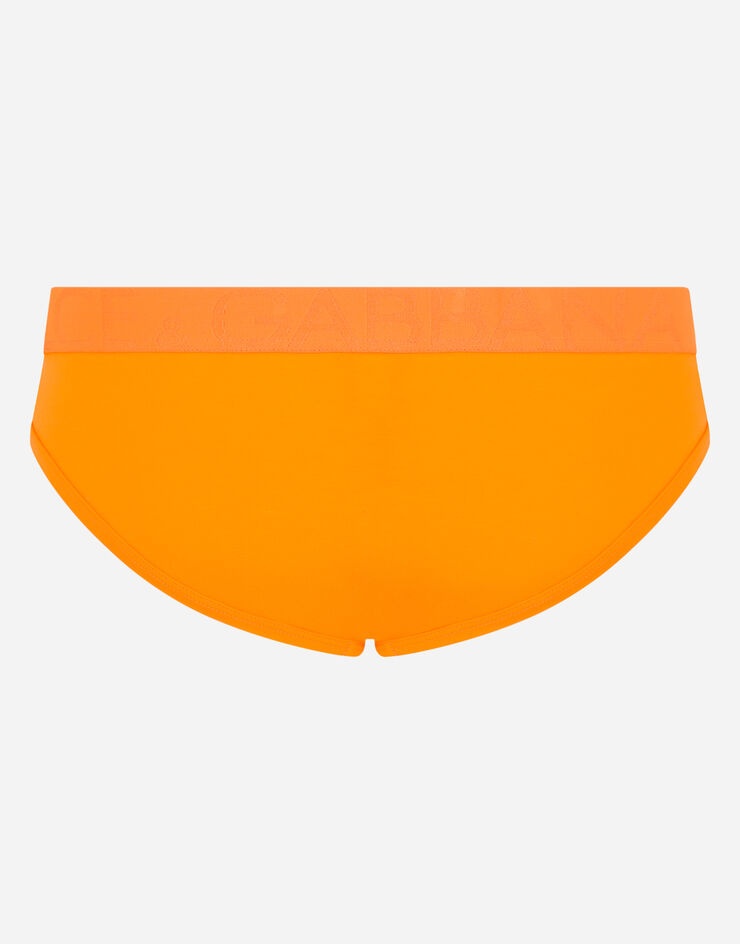 Mid-rise briefs in two-way stretch cotton - 3