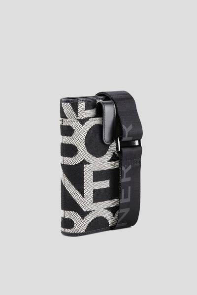 BOGNER Pany Nomi Smartphone pouch in Black/White outlook