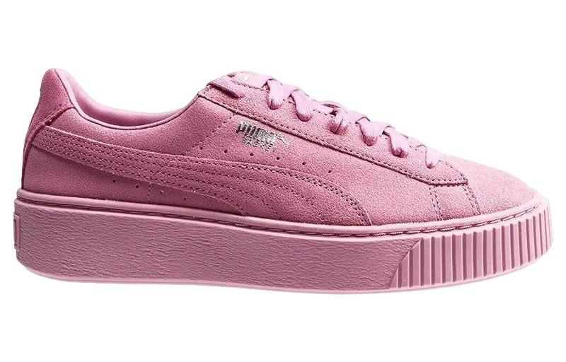 (WMNS) PUMA Basket Platform Reset PUMA Prism Pink 363313-02 - 2
