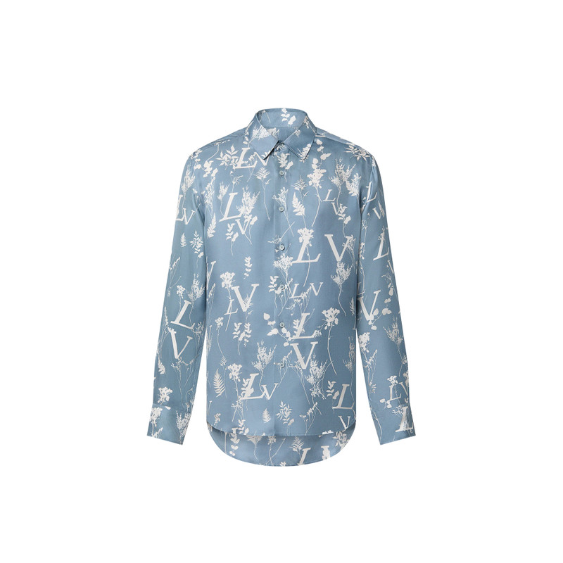 LV Printed Leaf Regular Shirt 1