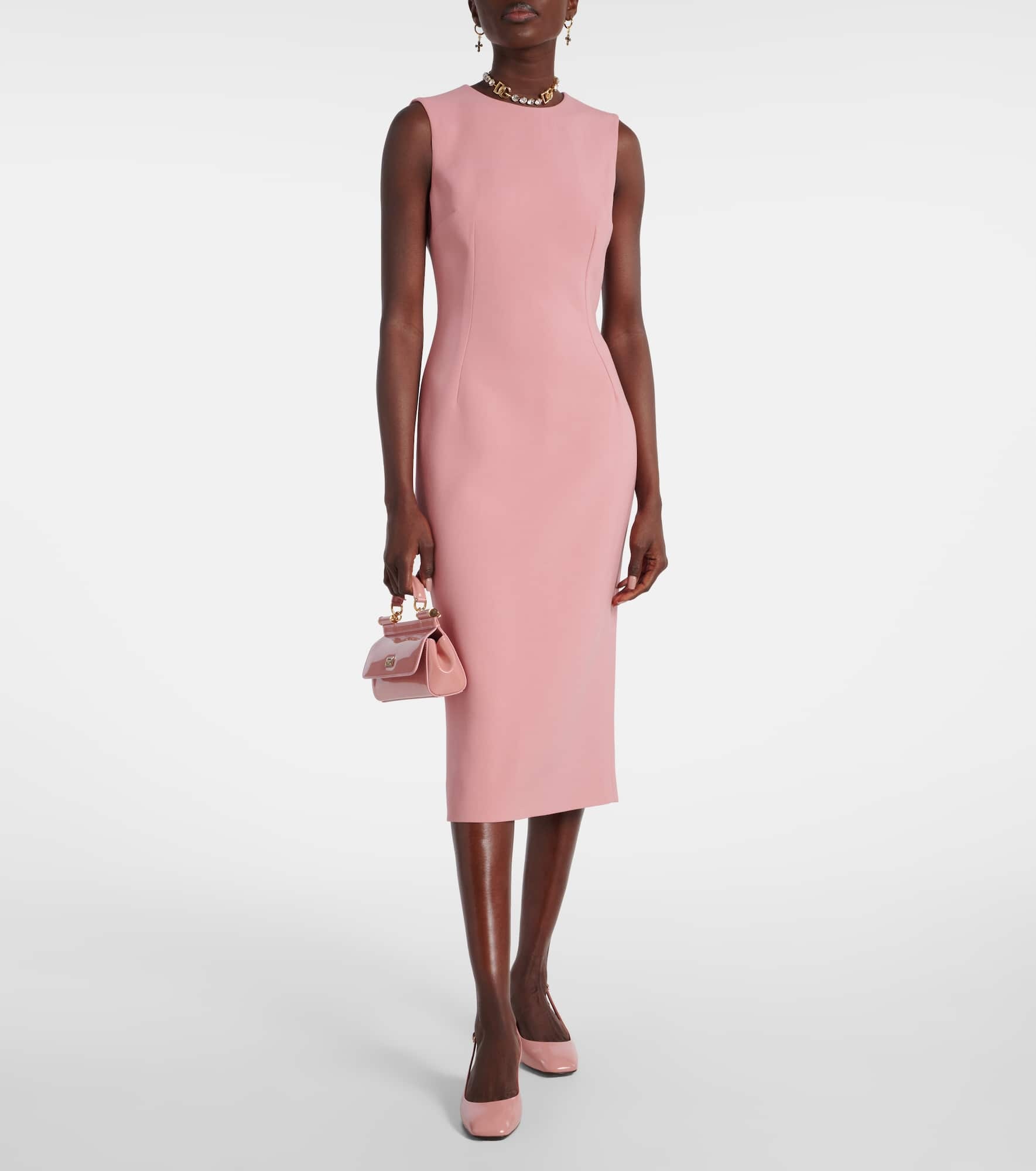 Virgin wool midi dress - 2