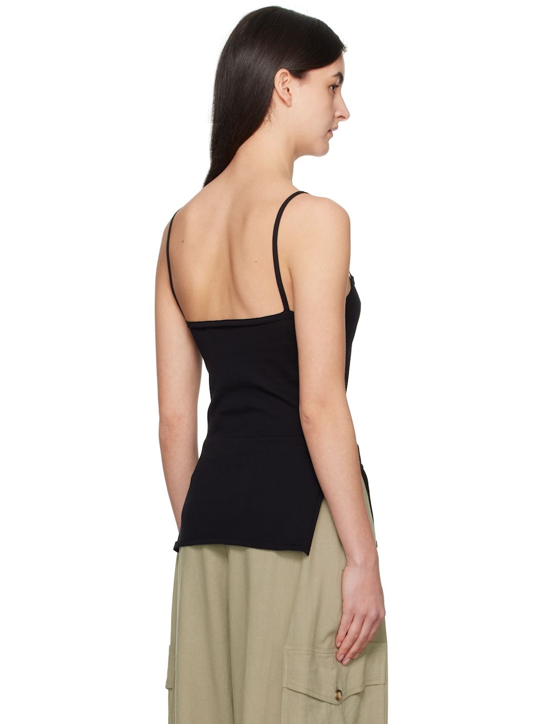 Black Harlow Tank Top - 3
