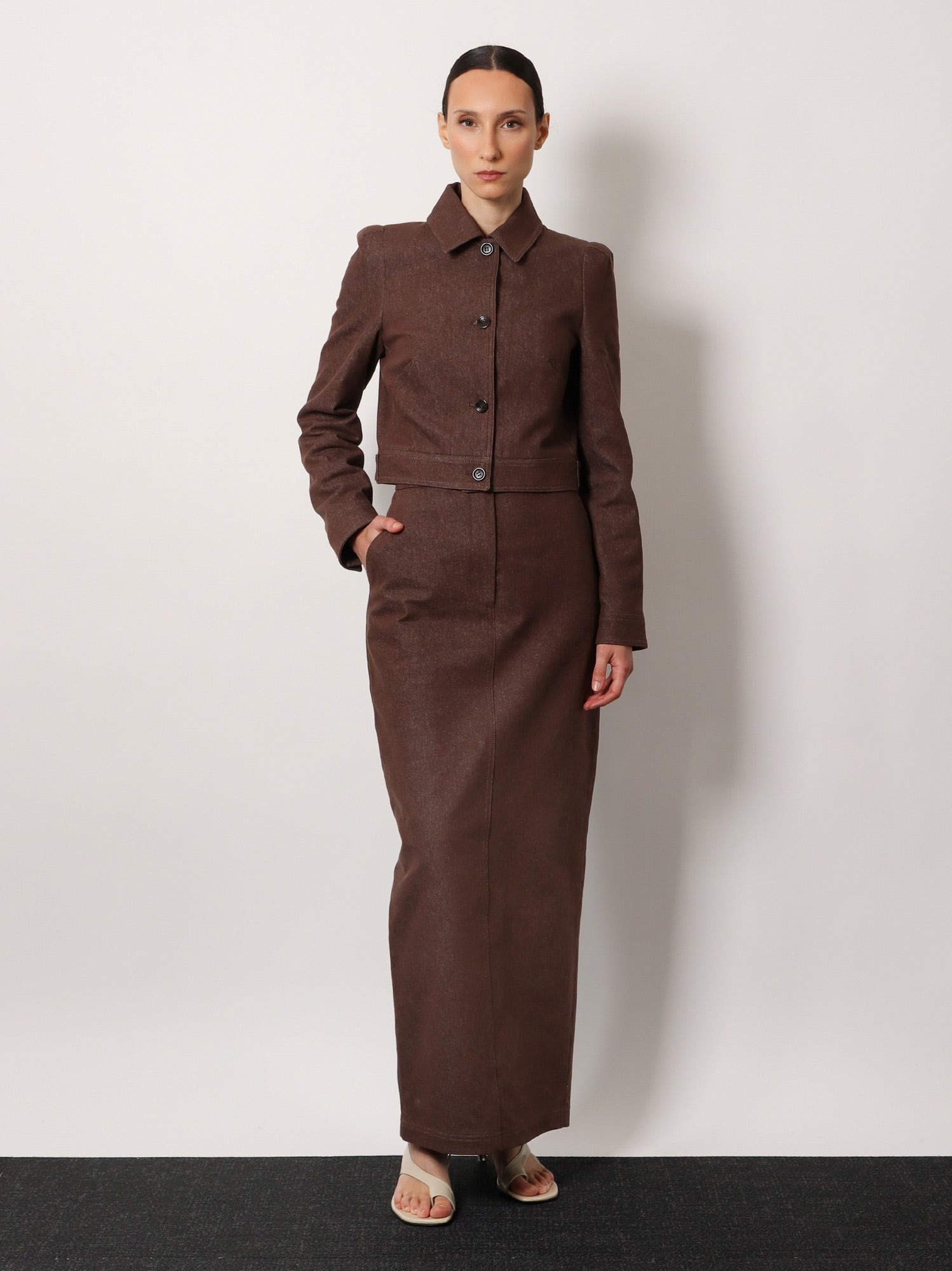 Pianosa Max Mara Sfilata Cotton Long Skirt - 2