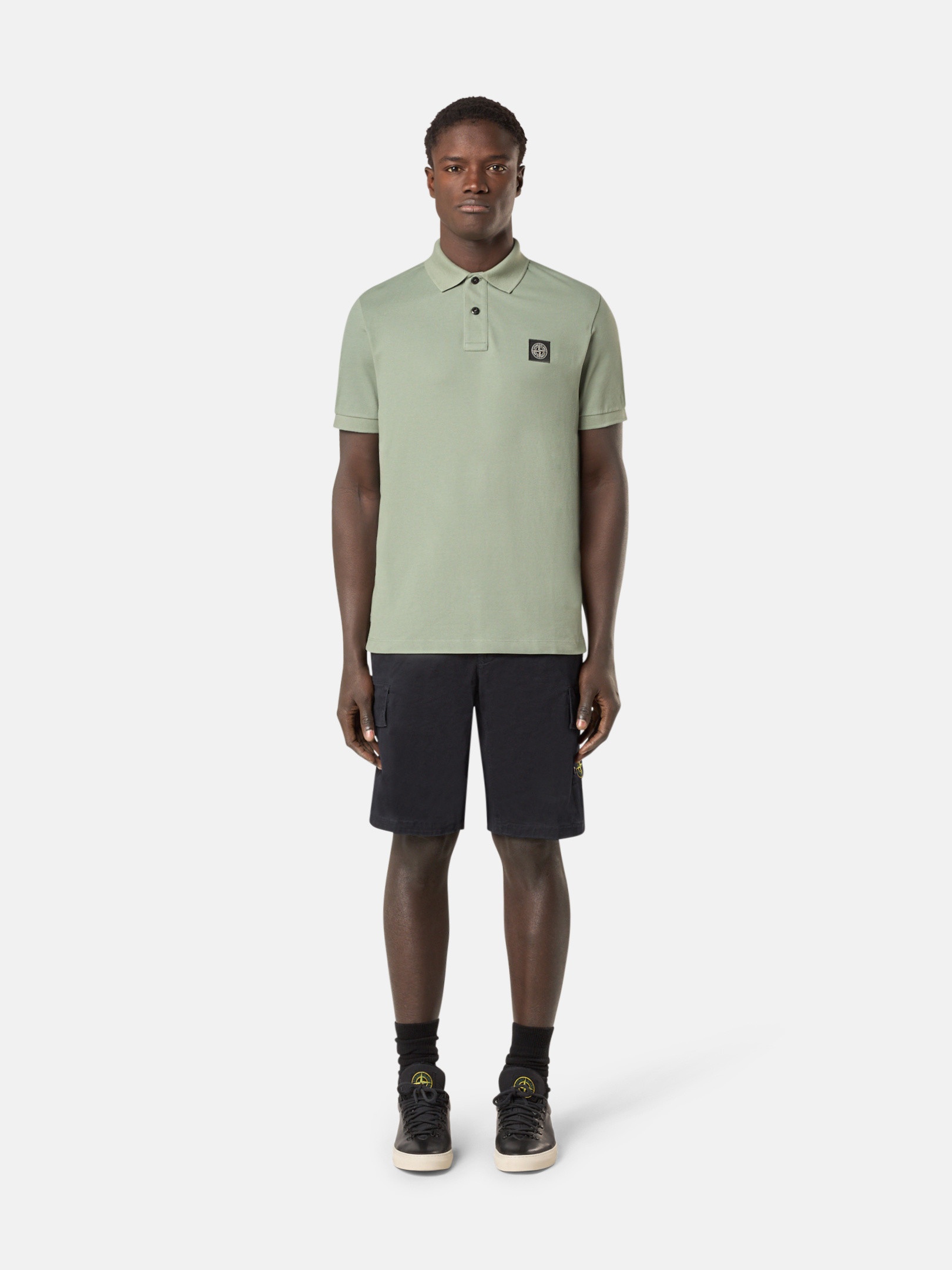 L100L12 STRETCH ORGANIC BROKEN TWILL COTTON 'OLD' EFFECT - 2