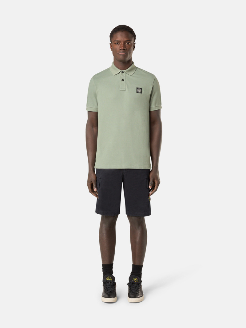 Stone Island L100L12 STRETCH ORGANIC BROKEN TWILL COTTON 'OLD' EFFECT outlook