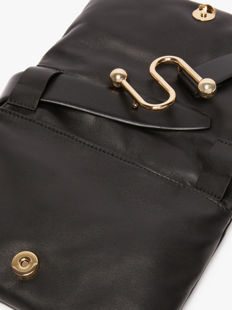 ESTREMO Padded nappa-leather small envelope bag 5