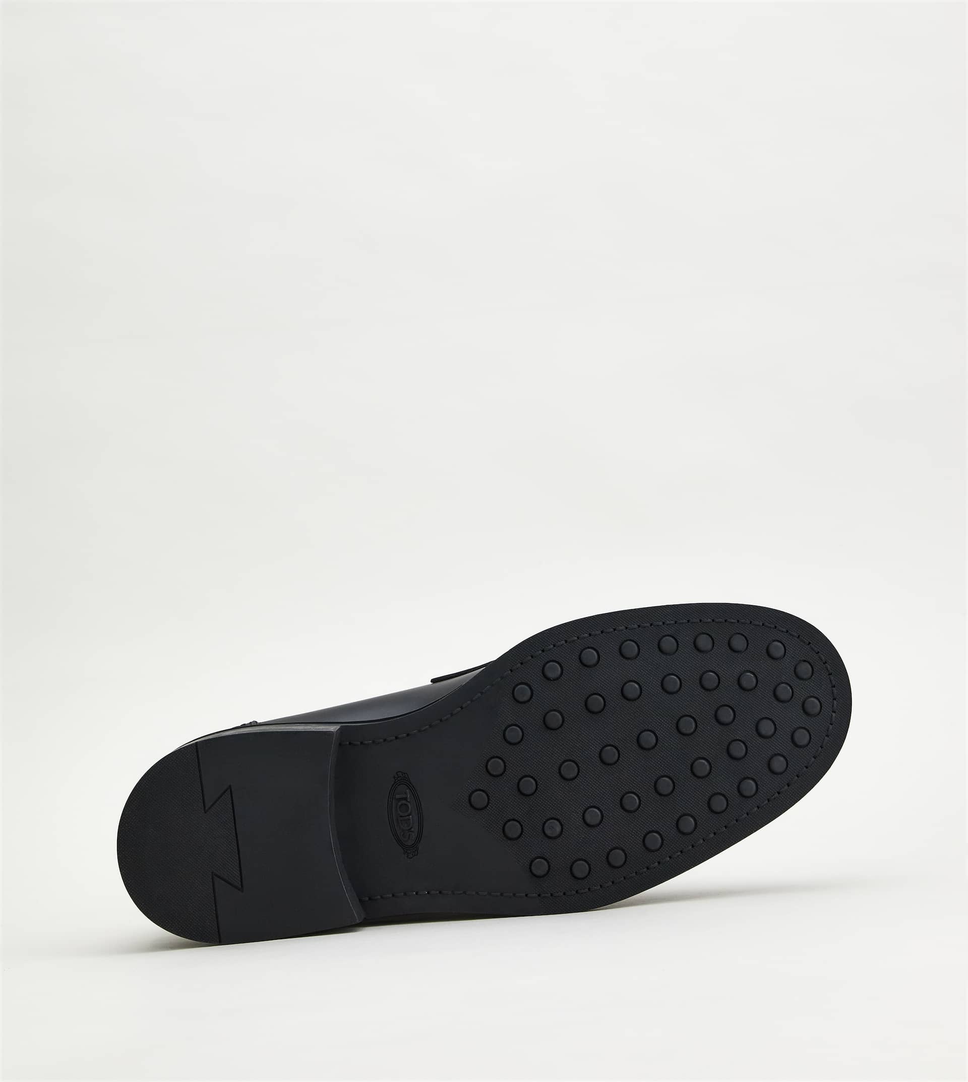 LOAFERS IN LEATHER - BLACK - 4