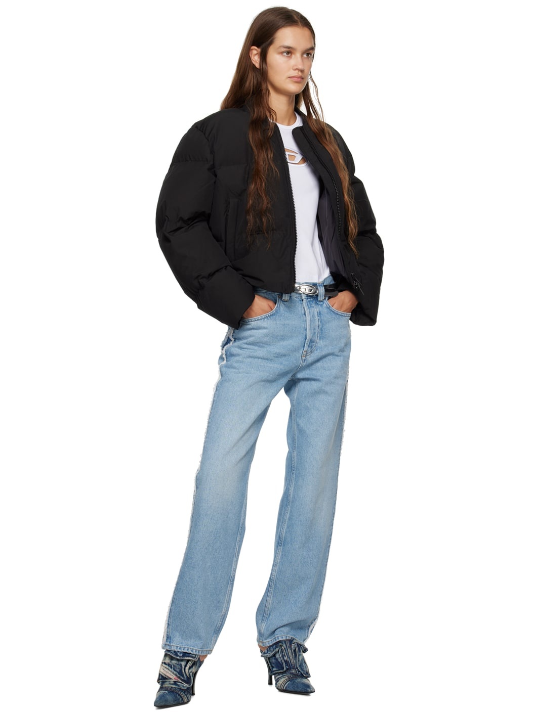 Silver Slim B-1DR Belt - 3