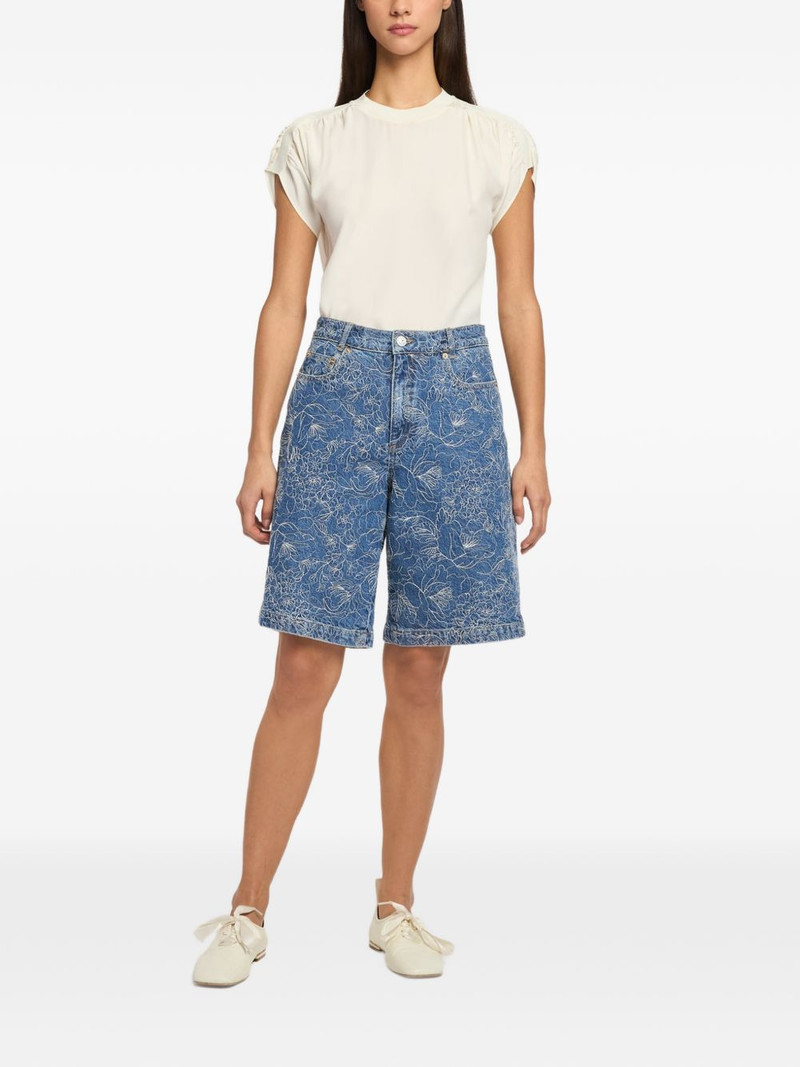 Cinq à Sept Betsy floral shorts outlook