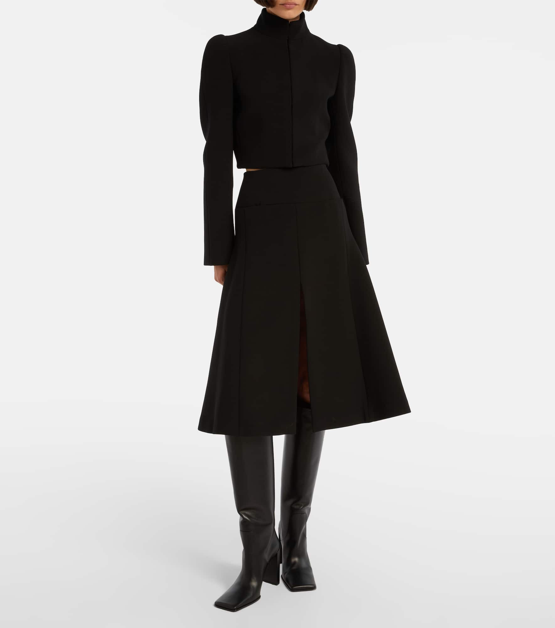 Pleated midi skirt - 2