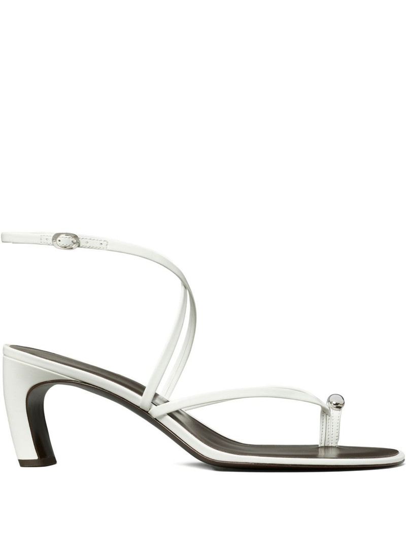 65mm Pierced strappy sandals 1